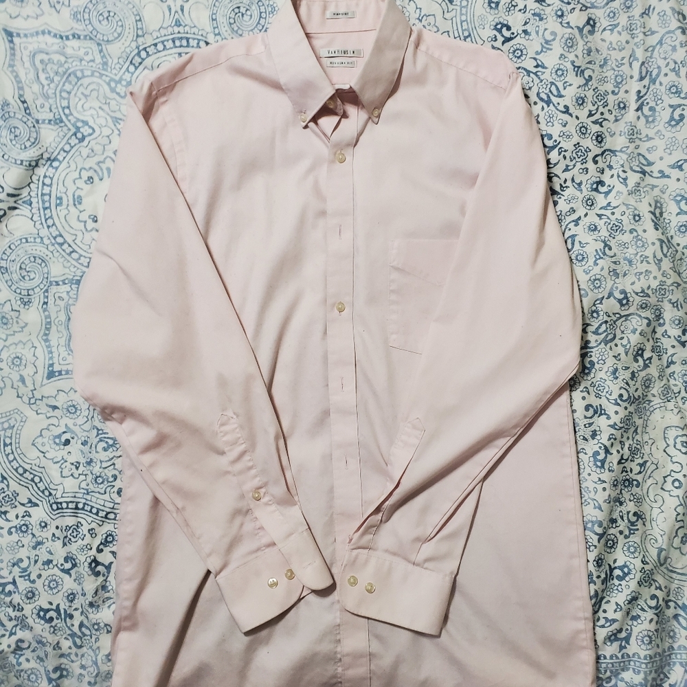 Light Pink Van Heusen Button Down